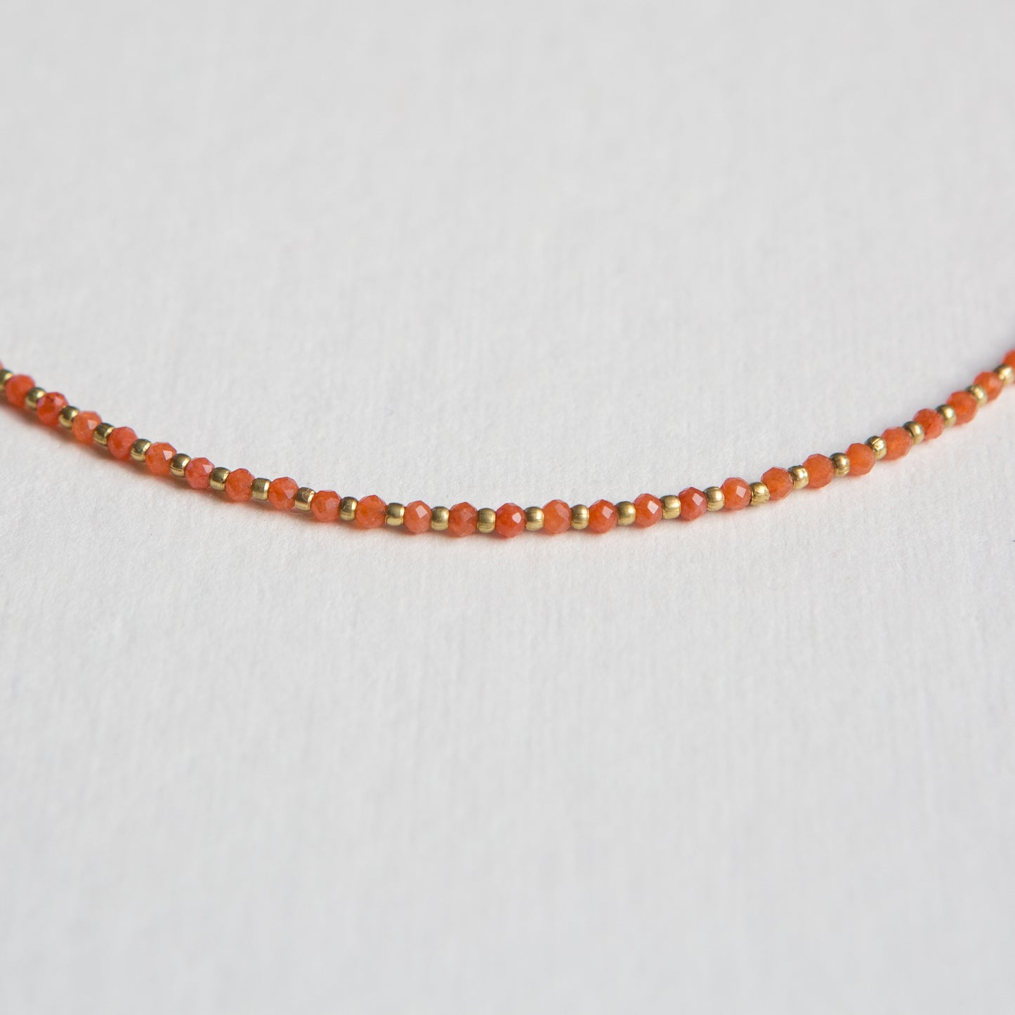 Collar Constelación Ágata Naranja