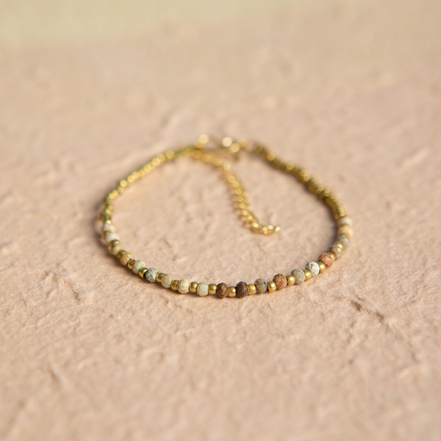 Pulsera Constelación Jaspe Oceánico
