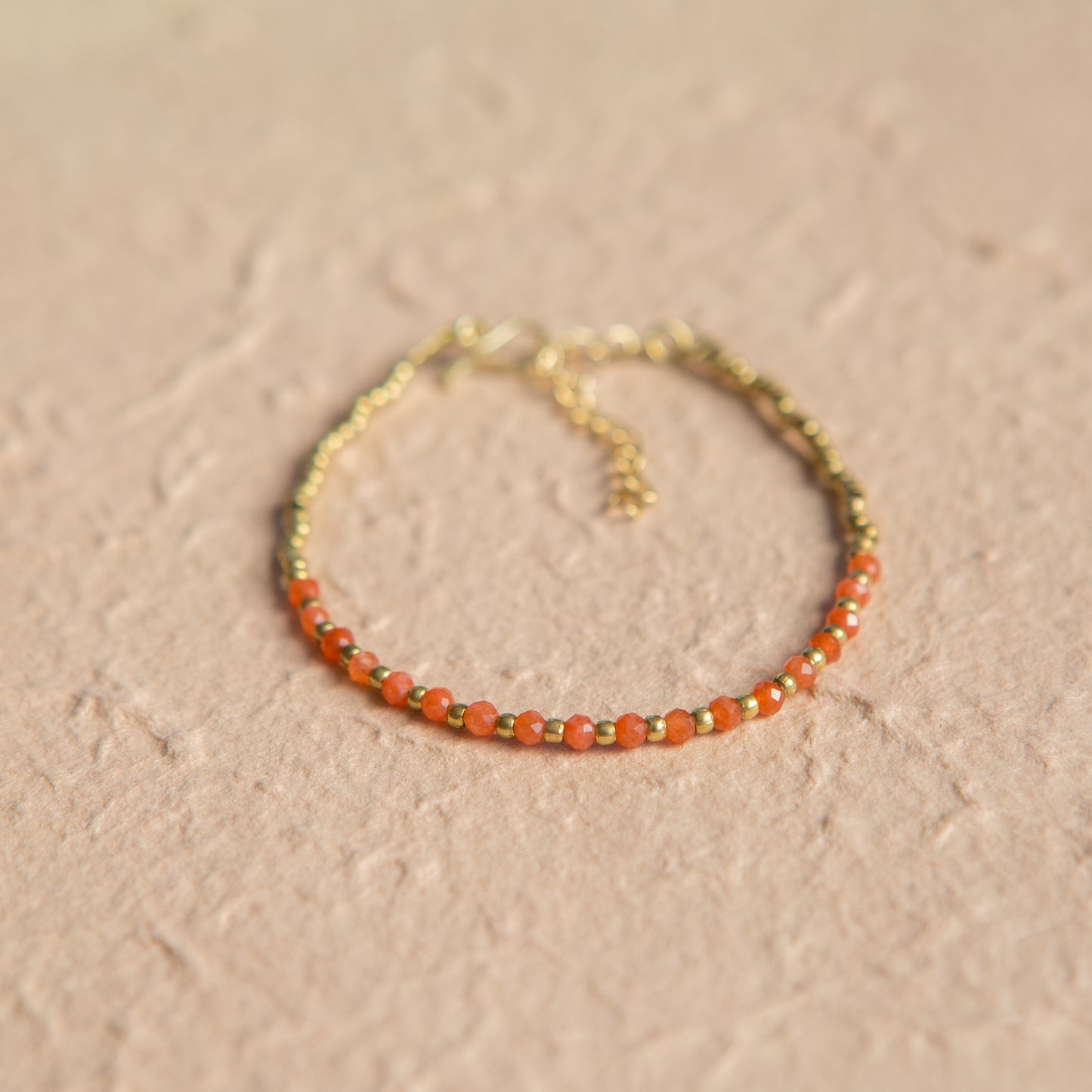 Pulsera Constelación Ágata Naranja