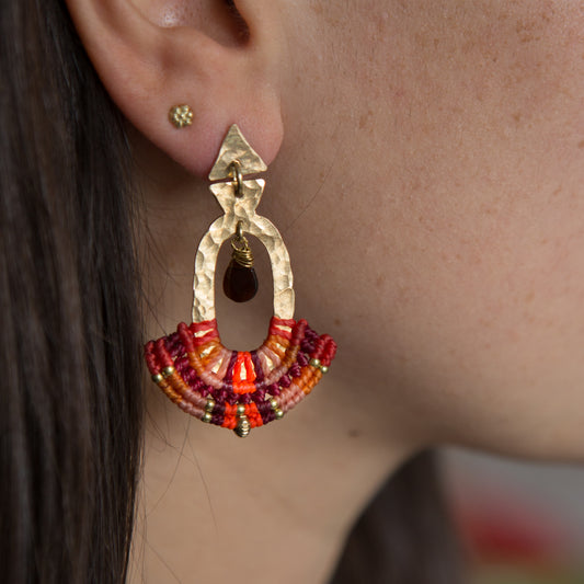 Aros Egipto Bronce Fuego