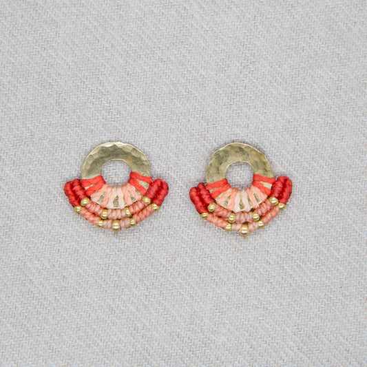 Aro Mini Argolla Bronce Coral