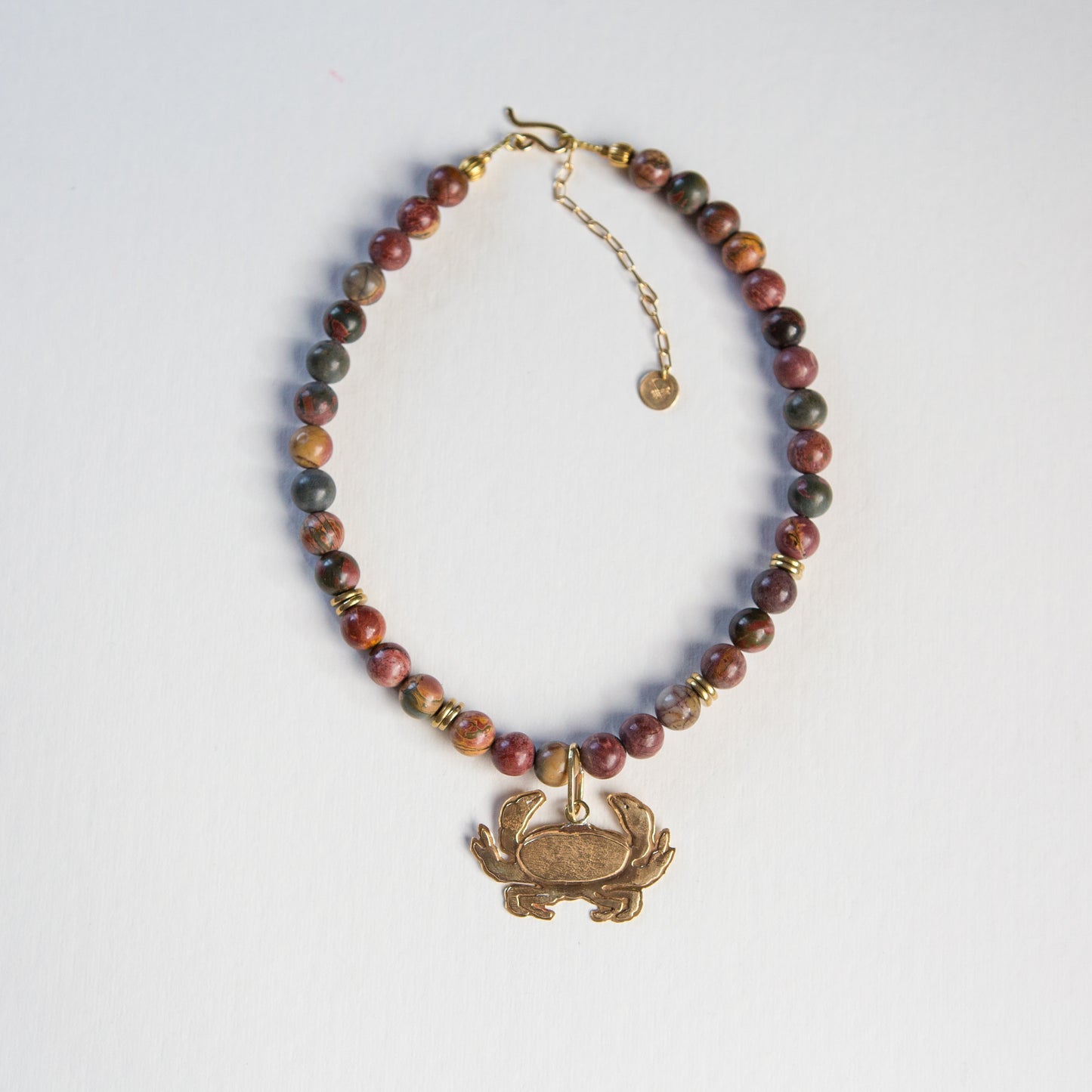 Collar Jaiba Mora Jaspe Picasso