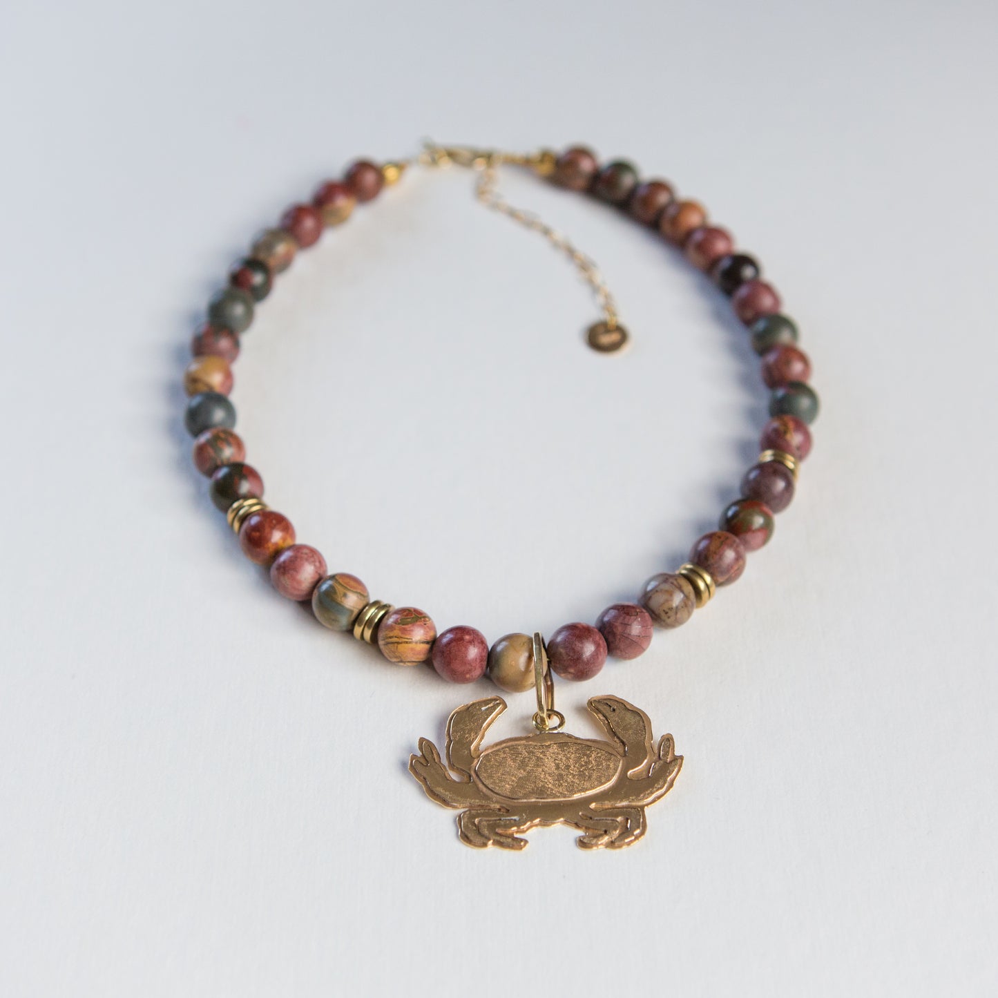 Collar Jaiba Mora Jaspe Picasso