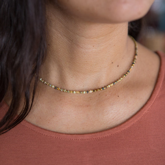 Collar Constelación Jaspe Oceánico