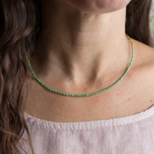 Collar Constelación Amazonita