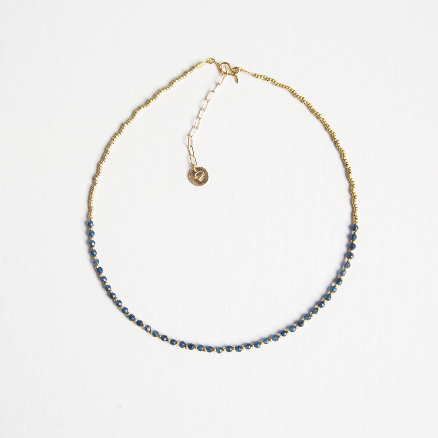 Collar Constelación Ágata Azul Marino
