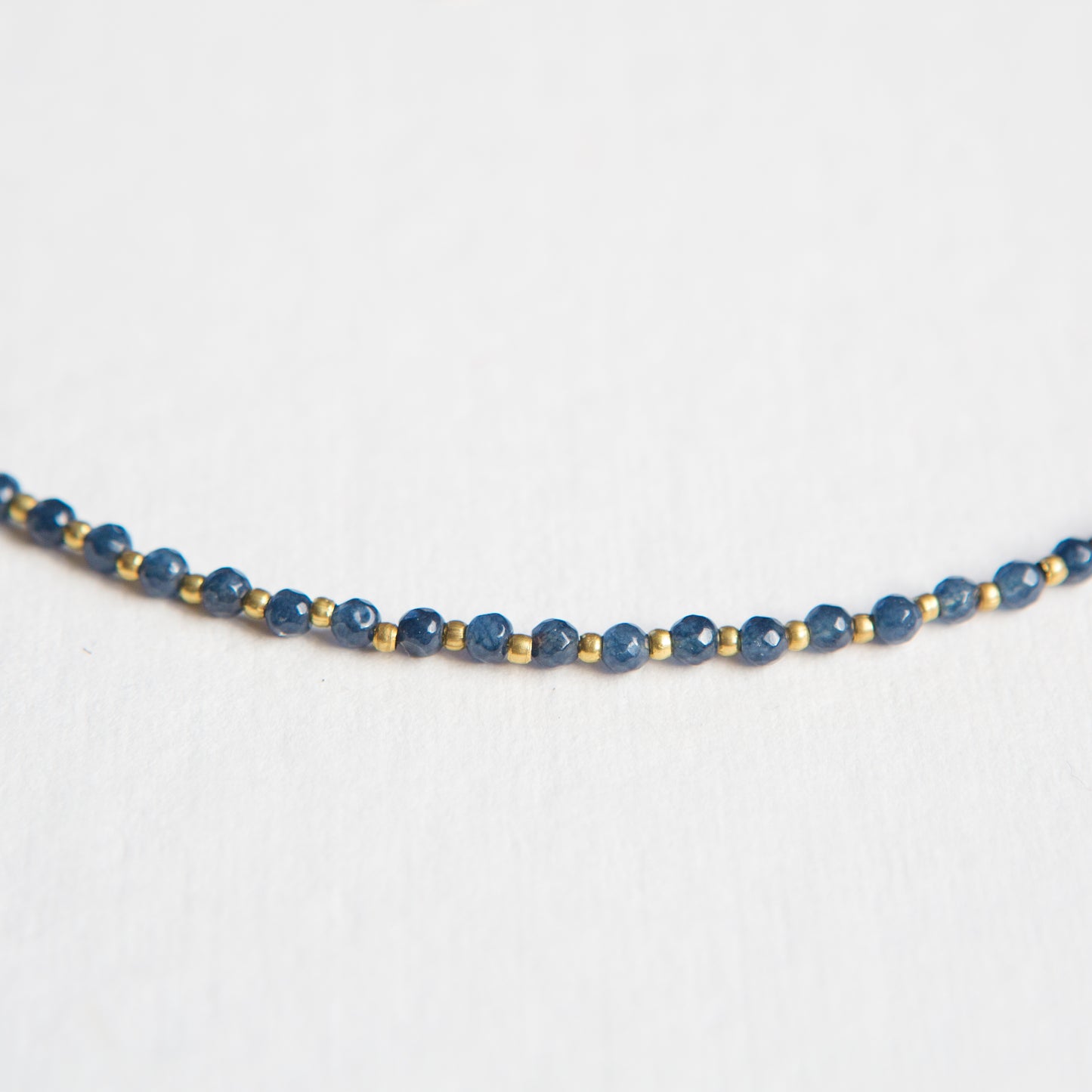 Collar Constelación Ágata Azul Marino
