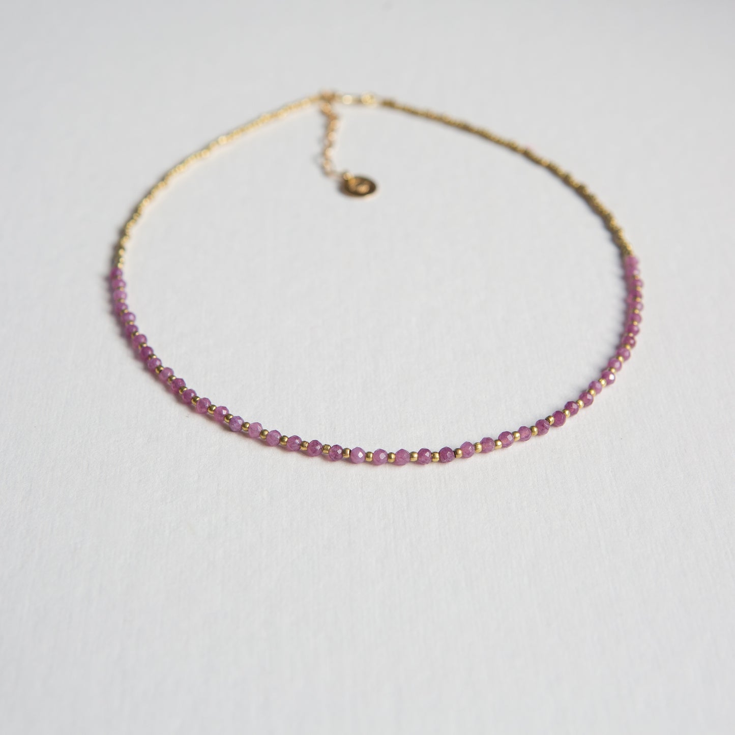 Collar Constelación Ágata Lavanda Oscuro