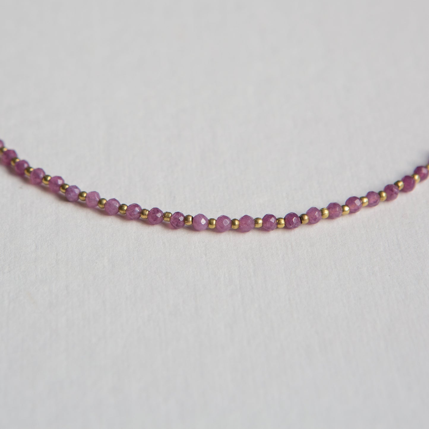 Collar Constelación Ágata Lavanda Oscuro