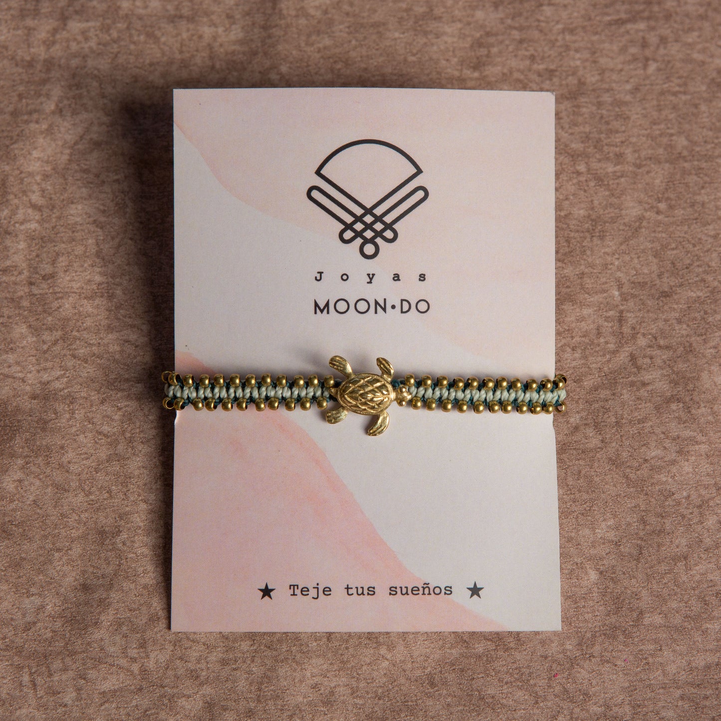 Pulsera Animal Precolombino Tortuga Verde Bosque