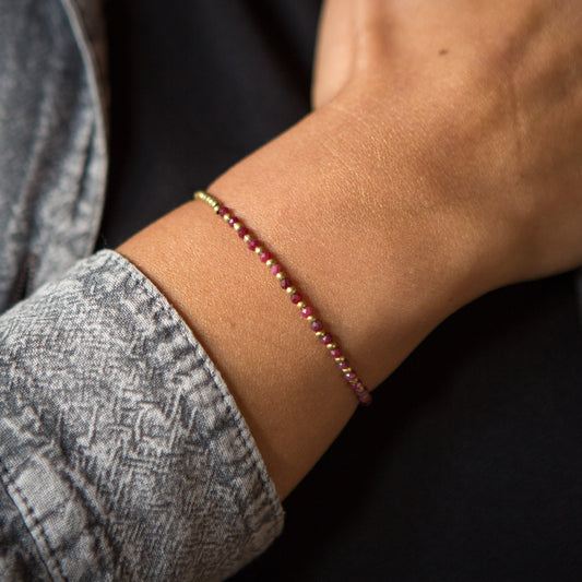 Pulsera Constelación Raiz de Rubi