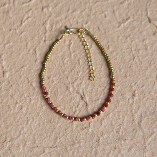 Pulsera Constelación Raiz de Rubi