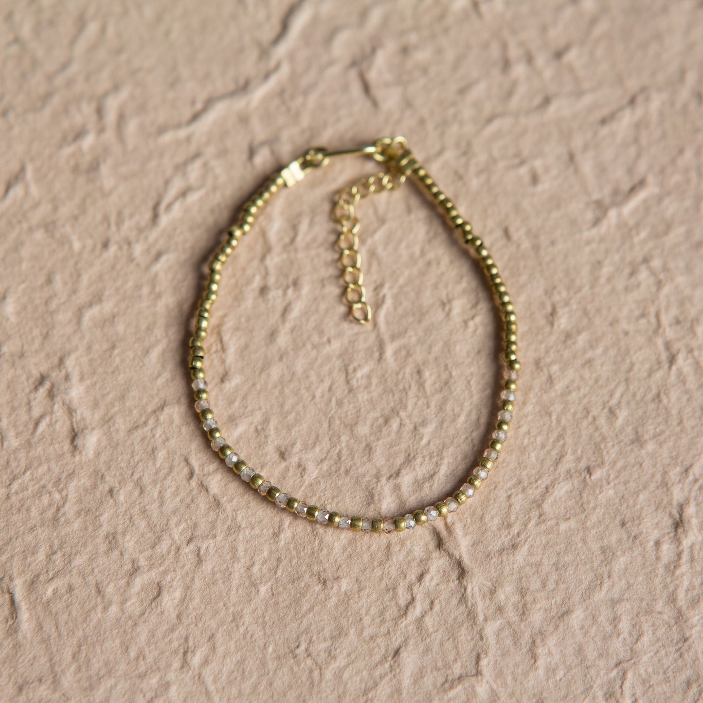 Pulsera Constelación Circonita Champagne