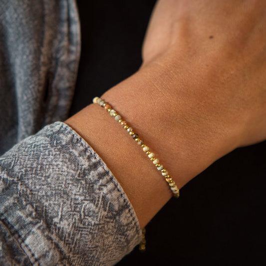 Pulsera Constelación Jaspe Oceánico