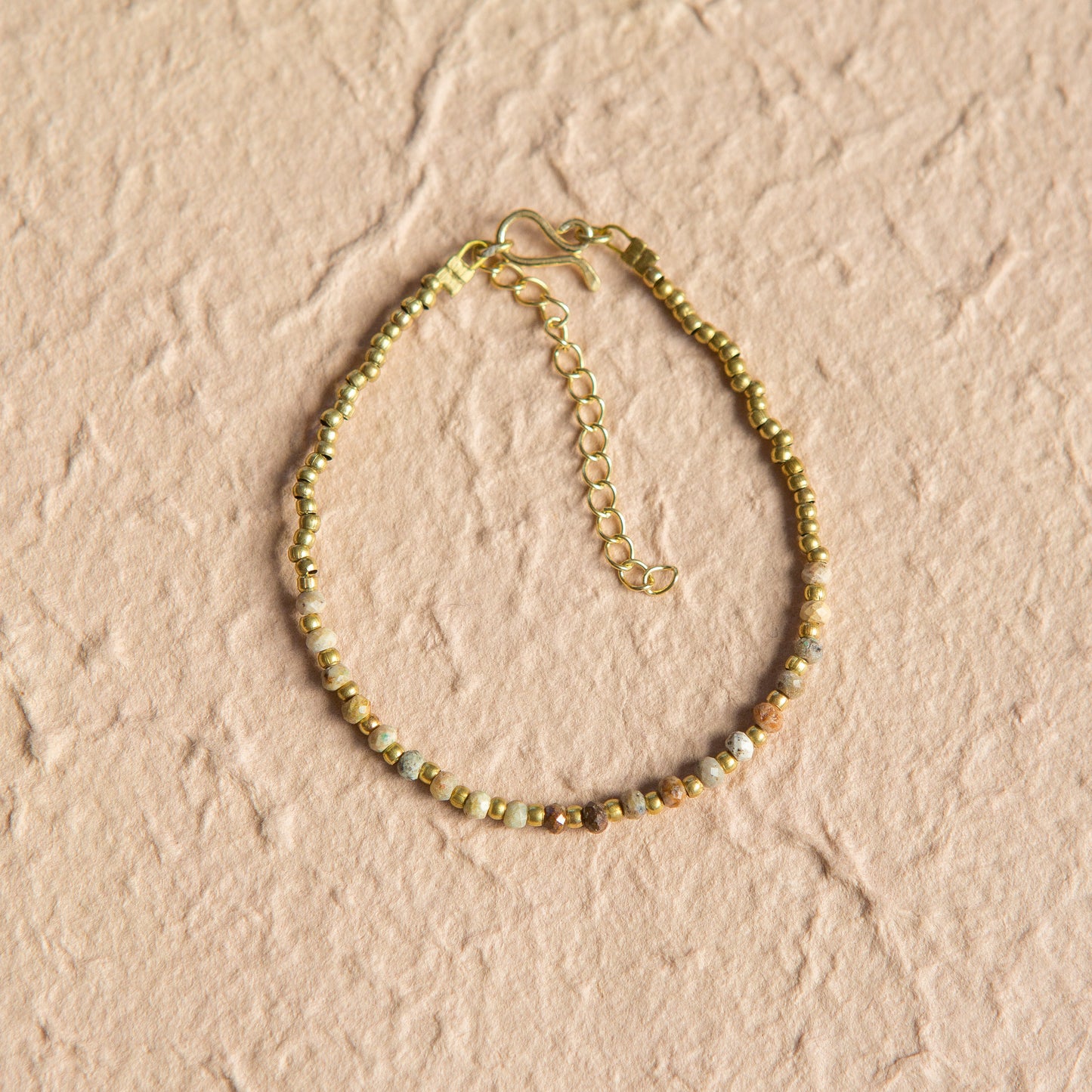 Pulsera Constelación Jaspe Oceánico