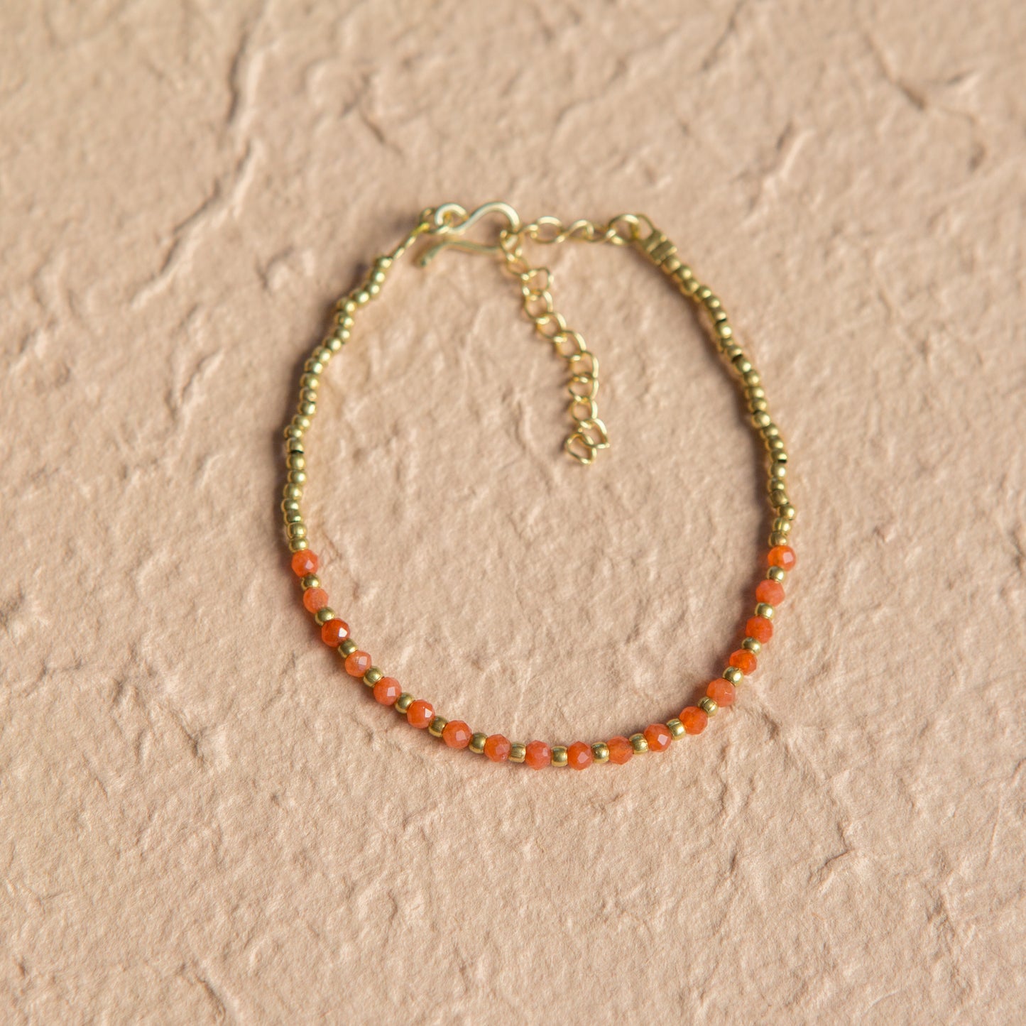 Pulsera Constelación Ágata Naranja