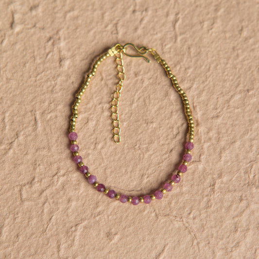 Pulsera Constelación Ágata Lavanda
