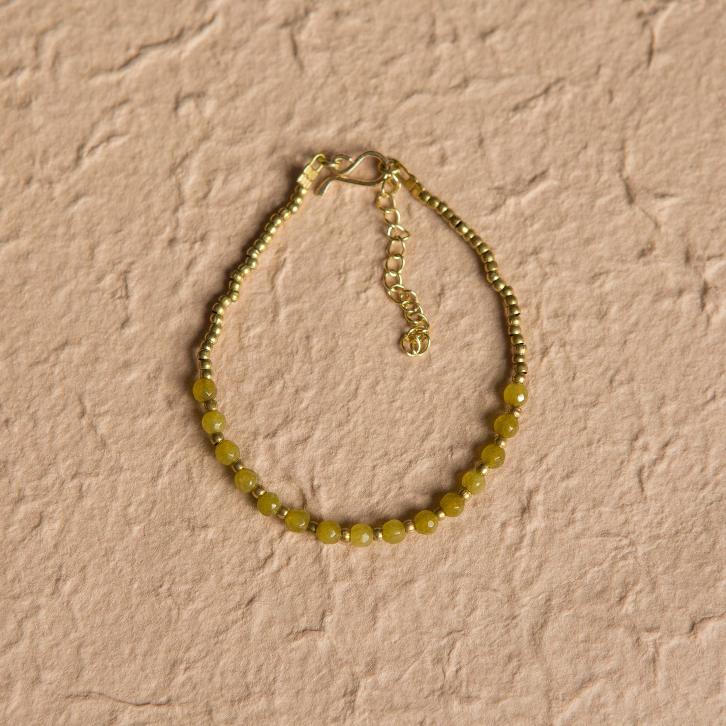 Pulsera Constelación Ágata Mostaza