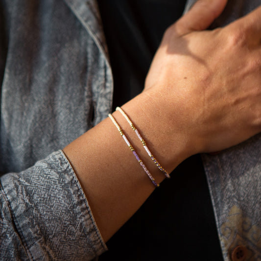 Pulsera Pack Miyuki Lavanda