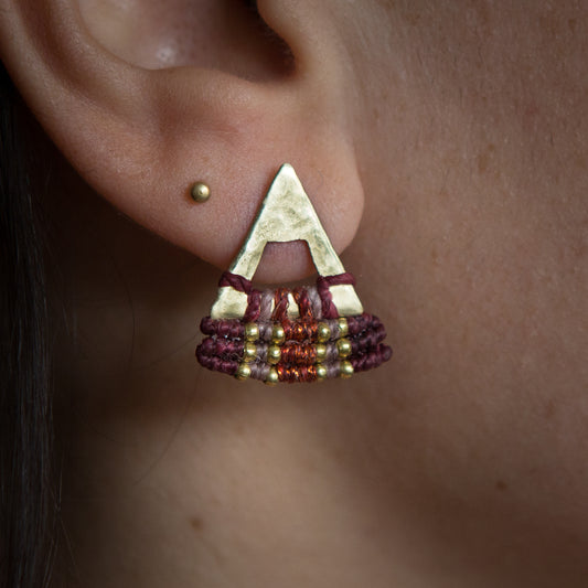 Aro Triangulo Bronce