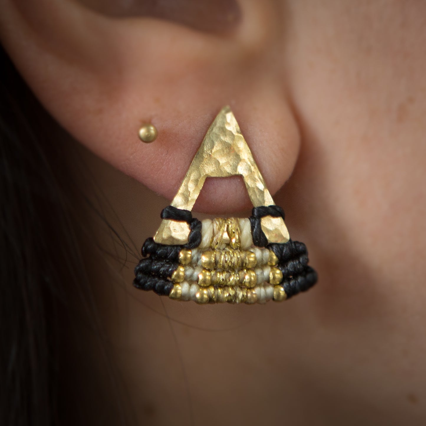 Aro Triangulo Bronce
